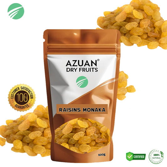 ABJOSH RAISINS MONAKA (KISHMISH) – 500 GM